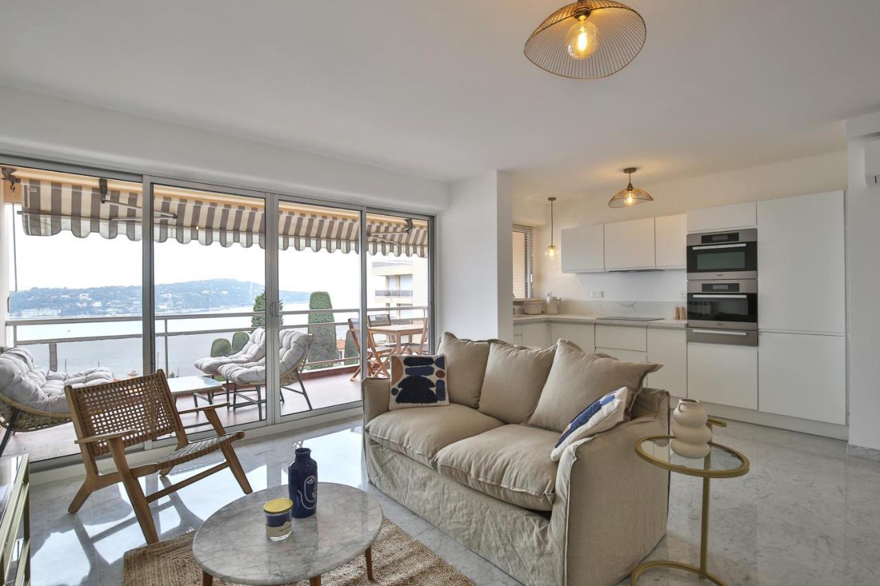Sublime Appartement Vue Mer. Parking/Piscine/Clim Villefranche-sur-Mer Exterior photo