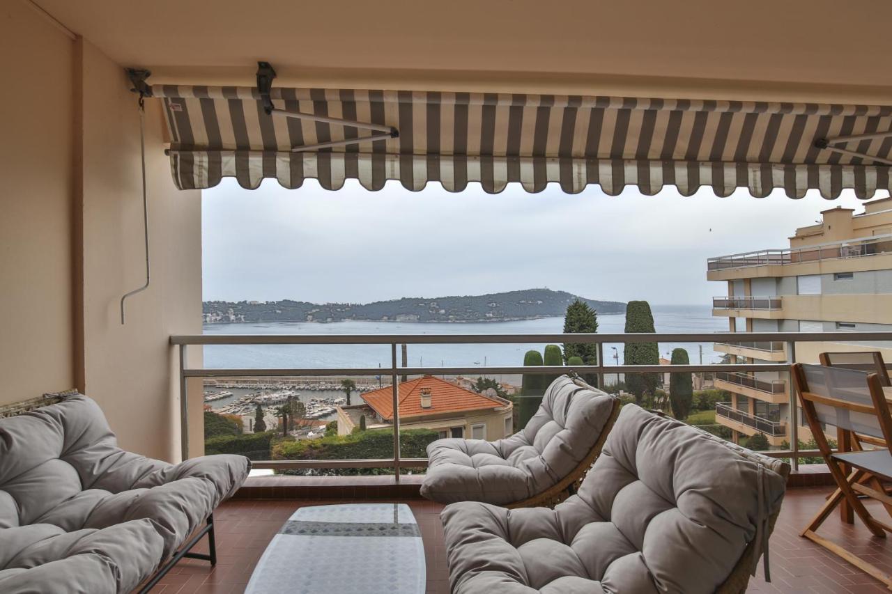 Sublime Appartement Vue Mer. Parking/Piscine/Clim Villefranche-sur-Mer Exterior photo